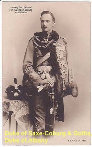 Duke of Saxe-Coburg and Gotha, Duke of Albany
