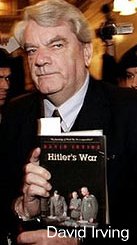 David Irving, holding his own book